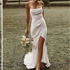 White wedding /prom dress